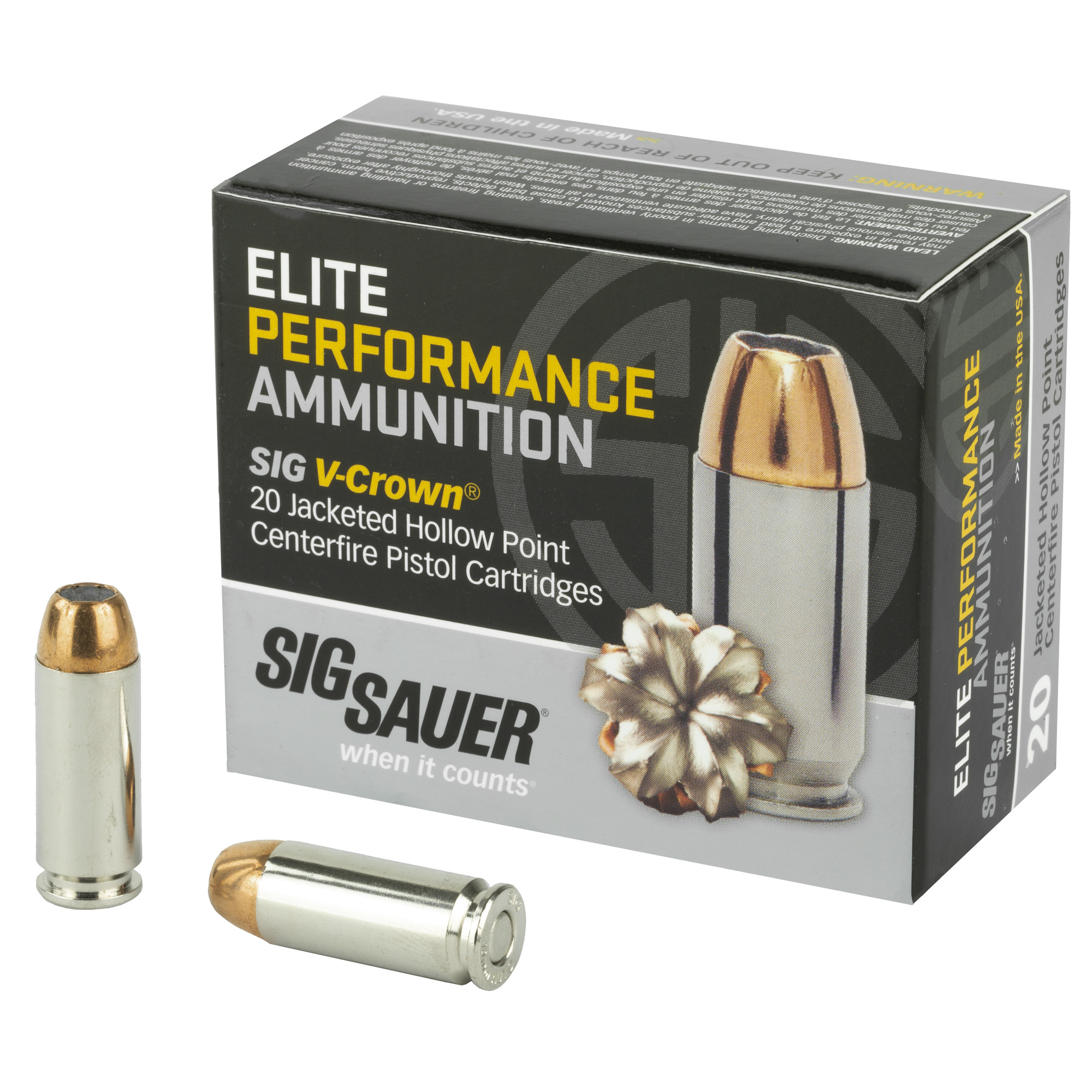 Sig Sauer Handgun Ammunition