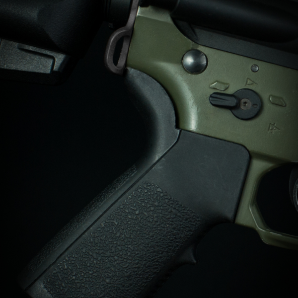 A gun