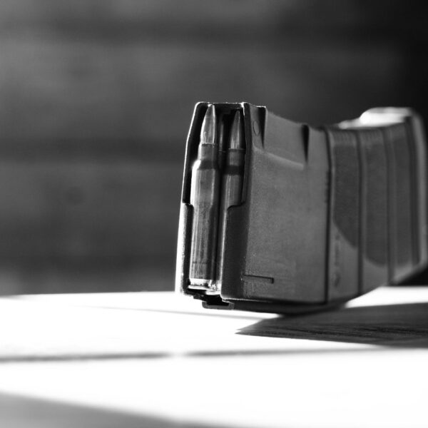 A magazine for a rifle